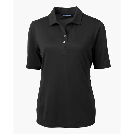 Virtue Recycled Featherlight Pique Womens Polo — view 20