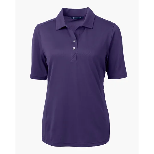 Virtue Recycled Featherlight Pique Womens Polo — view 24