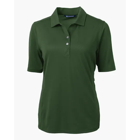 Virtue Recycled Featherlight Pique Womens Polo — view 27
