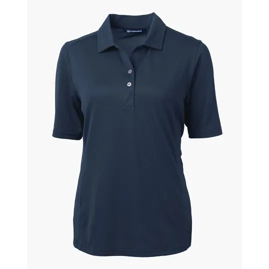 Virtue Recycled Featherlight Pique Womens Polo — view 28