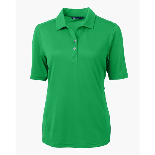 Virtue Recycled Featherlight Pique Womens Polo — view 32