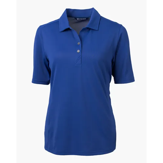 Virtue Recycled Featherlight Pique Womens Polo — view 33