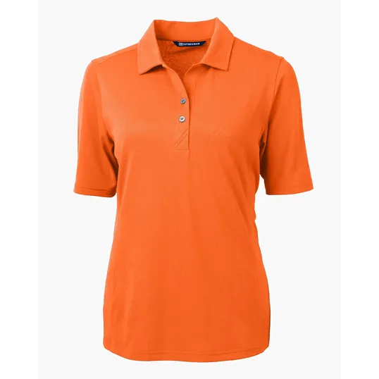 Virtue Recycled Featherlight Pique Womens Polo — view 34