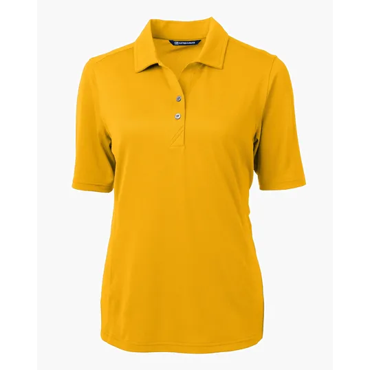 Virtue Recycled Featherlight Pique Womens Polo — view 35