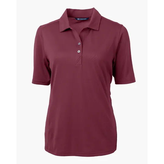 Virtue Recycled Featherlight Pique Womens Polo — view 36