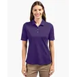 Virtue Recycled Featherlight Pique Womens Polo — view 6