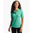 Virtue Recycled Featherlight Pique Womens Polo — view 7