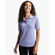 Virtue Recycled Featherlight Pique Womens Polo — view 8