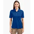 Virtue Recycled Featherlight Pique Womens Polo — view 15