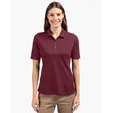 Virtue Recycled Featherlight Pique Womens Polo — view 18