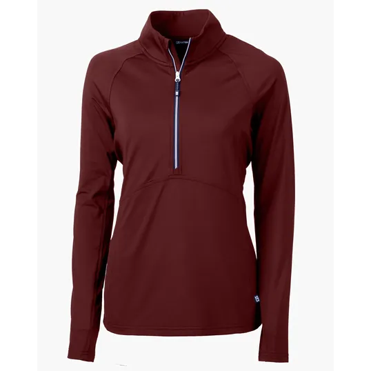Women's Recycled Soft Knit Stretch Half Zip Pullover — view 17