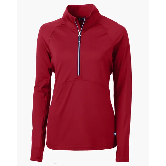 Women's Recycled Soft Knit Stretch Half Zip Pullover — view 19