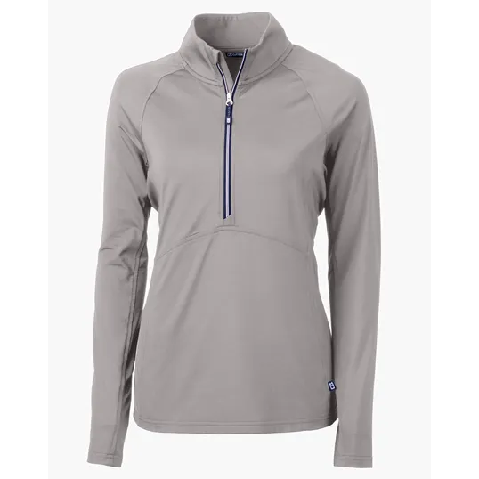 Women's Recycled Soft Knit Stretch Half Zip Pullover — view 25