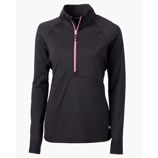 Women's Recycled Soft Knit Stretch Half Zip Pullover — view 30