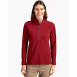 Women's Recycled Soft Knit Stretch Half Zip Pullover — view 5