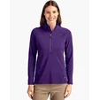 Women's Recycled Soft Knit Stretch Half Zip Pullover — view 6