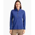 Women's Recycled Soft Knit Stretch Half Zip Pullover — view 9