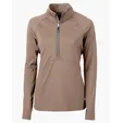 Women's Recycled Soft Knit Stretch Half Zip Pullover — view 49
