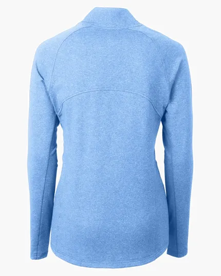 Adapt Recycled Soft Knit Stretch Women's Heathered Full Zip Jacket — view 21