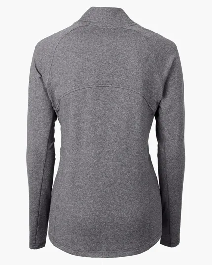 Adapt Recycled Soft Knit Stretch Women's Heathered Full Zip Jacket — view 22