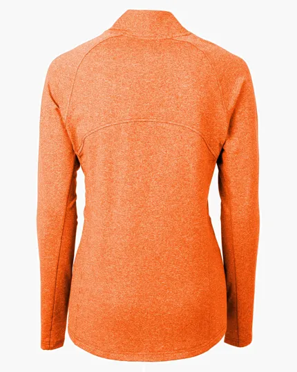 Adapt Recycled Soft Knit Stretch Women's Heathered Full Zip Jacket — view 23