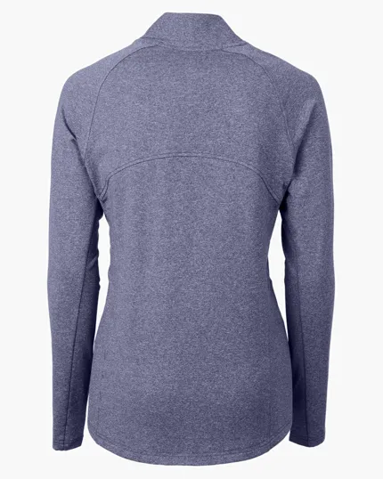 Adapt Recycled Soft Knit Stretch Women's Heathered Full Zip Jacket — view 28