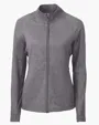 Adapt Recycled Soft Knit Stretch Women's Heathered Full Zip Jacket — view 12