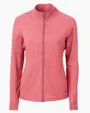 Adapt Recycled Soft Knit Stretch Women's Heathered Full Zip Jacket — view 15