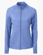 Adapt Recycled Soft Knit Stretch Women's Heathered Full Zip Jacket — view 19
