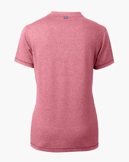 Forge Recycled Four-Way Stretch Heathered Women's Blade Top — view 30