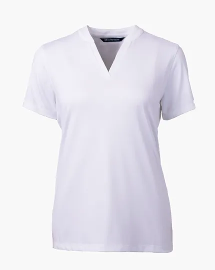 Forge Recycled Four-Way Stretch Heathered Women's Blade Top — view 23