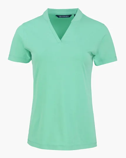 Forge Recycled Four-Way Stretch Heathered Women's Blade Top — view 26