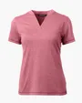 Forge Recycled Four-Way Stretch Heathered Women's Blade Top — view 17
