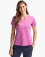 Forge Recycled Four-Way Stretch Heathered Women's Blade Top — view 5