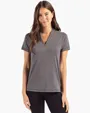 Forge Recycled Four-Way Stretch Heathered Women's Blade Top — view 9