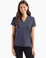 Forge Recycled Four-Way Stretch Heathered Women's Blade Top — view 11