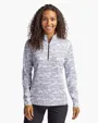 Women's Recycled Camo Quarter Zip Pullover — view 2