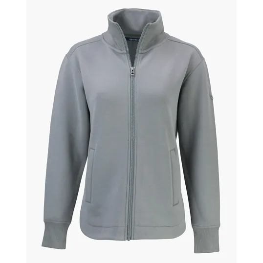 Roam Recycled Buttery-Soft Knit Womens Full Zip Jacket — view 7