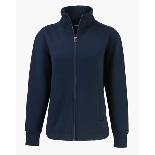 Roam Recycled Buttery-Soft Knit Womens Full Zip Jacket — view 8