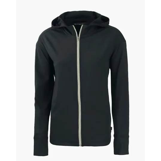 Daybreak Recycled Women's Hooded Full Zip — view 2