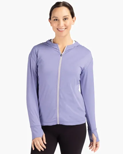 Daybreak Recycled Women's Hooded Full Zip
