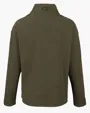 Hunts Point Recycled Fleece Women's Hybrid Snap Placket Pullover — view 11