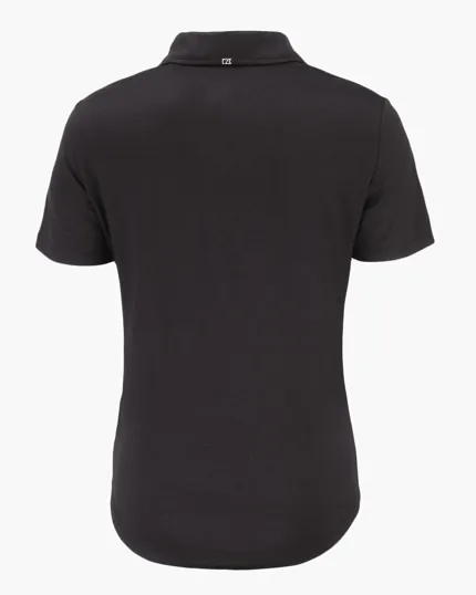 Coastline Recycled Double Peached Womens Polo — view 24