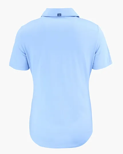 Coastline Recycled Double Peached Womens Polo — view 26