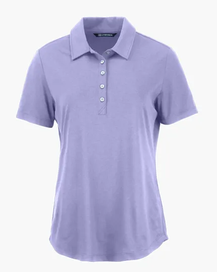 Coastline Recycled Double Peached Womens Polo — view 17