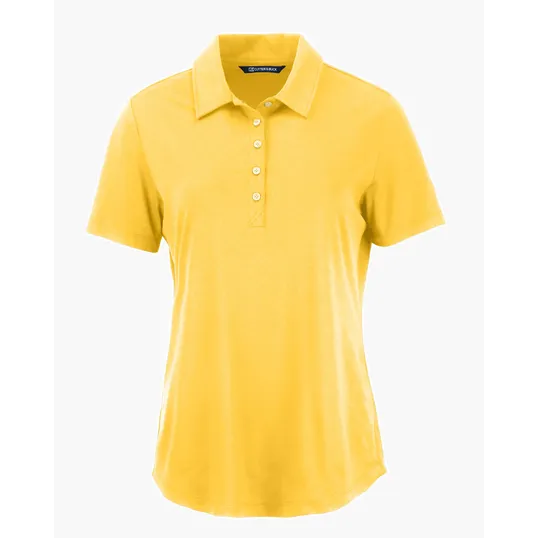 Coastline Recycled Double Peached Womens Polo — view 47