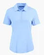 Coastline Recycled Double Peached Womens Polo — view 15