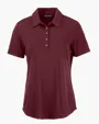 Coastline Recycled Double Peached Womens Polo — view 16