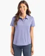 Coastline Recycled Double Peached Womens Polo — view 6