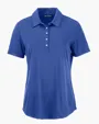 Coastline Recycled Double Peached Womens Polo — view 19